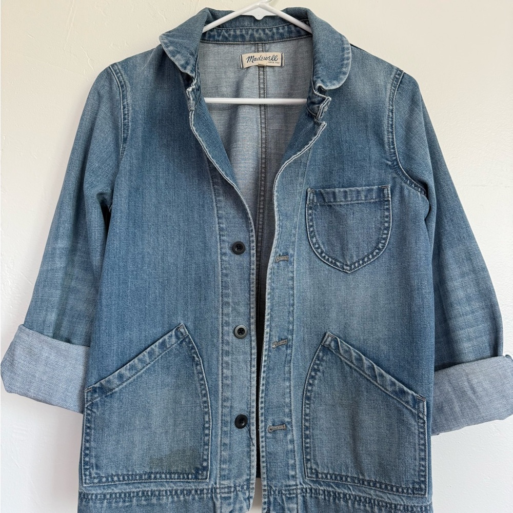 Madewell Blue Jean Jacket Classic Denim Style